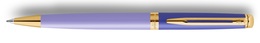 WATERMAN Kugelschreiber Hémisphère Colour Blocking Purple G.C. (M, Blau)