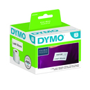 DYMO LabelWriter Namensschilder klein, 1 Rollen à 300 Etiketten, weiss