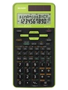 Sharp EL-531 TG-GR Wissenschaftlicher Schulrechner, D.A.L.-Eingabe, Solar--Batterie, grün