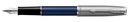 PARKER 2146748 Füllfederhalter Sonnet  Essentials Metal & Blue C.C. ( M, schwarz )