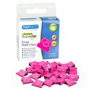 Rapesco Supaclip® 40 Nachfüllklammern mit Emojis (rosa) - 100 Stück