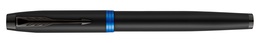 PARKER IM Vibrant Rings Blue PVD Füllfederhalter (M-blau)