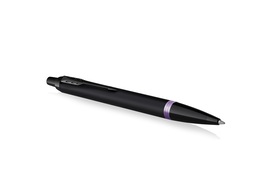 PARKER IM Vibrant Rings Purple PVD Kugelschreiber (M-blau)