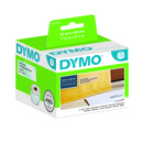 DYMO S0722410 LabelWriter Adress-Etiketten gross, 1 Rolle à 260 Etiketten, transparent (Kunststoff)