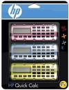 HP Quick Calc Taschenrechner 3er Pack magnetisch
