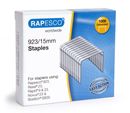 Rapesco 923/15mm verzinkte Heftklammern - 1.000 Stück