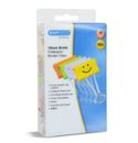 Rapesco 19mm Emoji Foldback Befestigungsclips (assortiert) - 80 Klammern