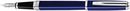WATERMAN S0637090 Füllfederhalter EXCEPTION SLIM LACK BLAU S.C. (F, blau)